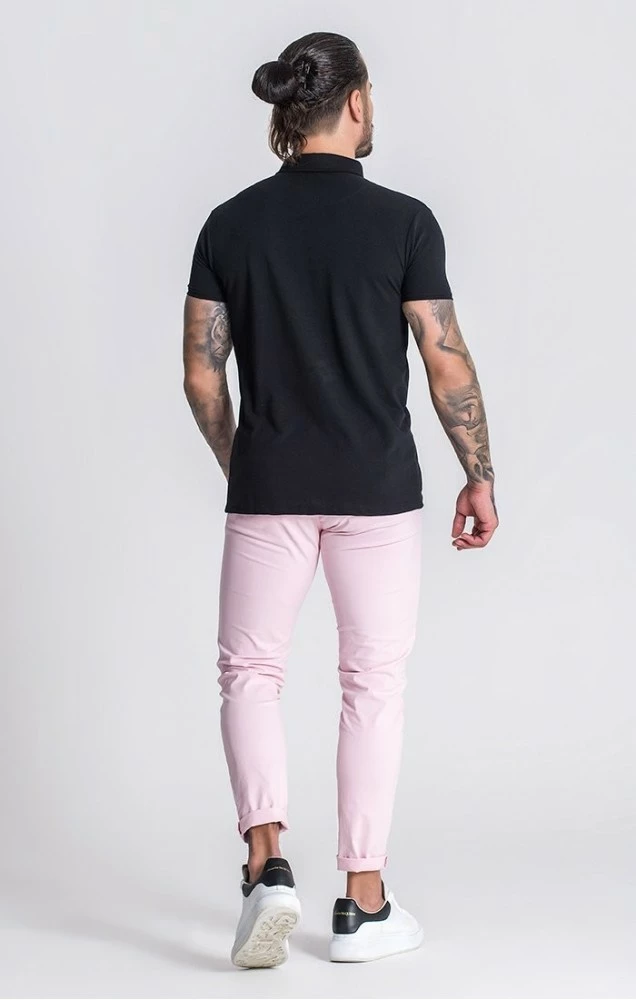 Gianni Kavanagh Černé Polo Triko 4 Gianni Kavanagh Černé Polo Triko – Bild 4