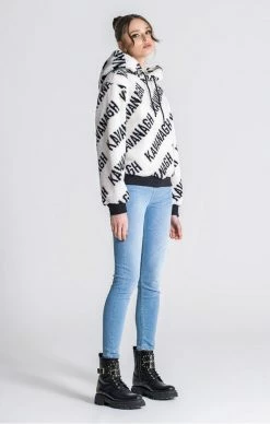 Gianni Kavanagh Dámská Bílá Mikina Queens Sherpa -MIKINY Prodejní prodejna gianni kavanagh damska bila mikina queens sherpa 2