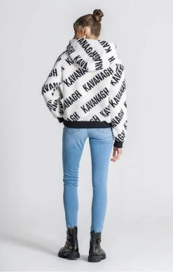 Gianni Kavanagh Dámská Bílá Mikina Queens Sherpa -MIKINY Prodejní prodejna gianni kavanagh damska bila mikina queens sherpa 3