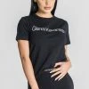 Gianni Kavanagh Dámské Černé Tričko Black Essence Tee