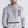 Gianni Kavanagh Grey Off Limits Sherpa Hoodie