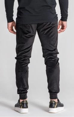 Gianni Kavanagh Pánské Černé Semišové Tepláky Hot 9 Gianni Kavanagh Pánské Černé Semišové Tepláky Hot -MIKINY Prodejní prodejna gianni kavanagh grey that s hot joggers 9