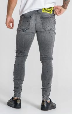 Gianni Kavanagh Grey Torsion Skinny Jeans -MIKINY Prodejní prodejna gianni kavanagh grey torsion skinny jeans 5
