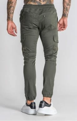 Gianni Kavanagh Khaki Regular Fit Cargo Pants -MIKINY Prodejní prodejna gianni kavanagh khaki regular fit cargo pants 3