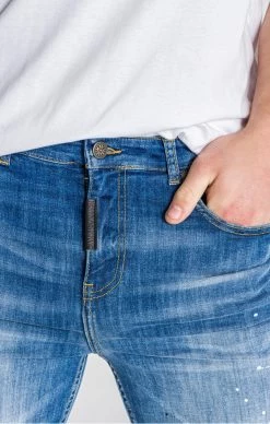 Gianni Kavanagh Light Blue Hydrate Jeans -MIKINY Prodejní prodejna gianni kavanagh light blue hydrate jeans 4