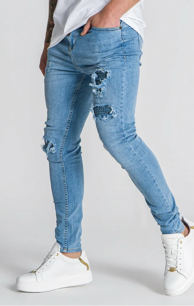 Gianni Kavanagh Pánské Světle Modré Jeany Palace 2 Gianni Kavanagh Pánské Světle Modré Jeany Palace – Bild 2