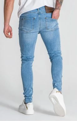 Gianni Kavanagh Pánské Světle Modré Jeany Palace 9 Gianni Kavanagh Pánské Světle Modré Jeany Palace -MIKINY Prodejní prodejna gianni kavanagh light blue palace jeans 4