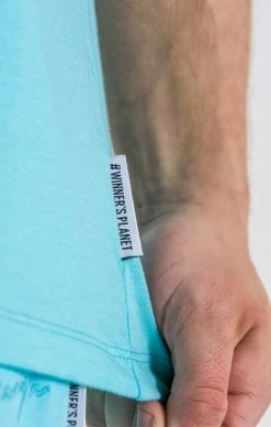 Gianni Kavanagh Pánské SvětleModré Triko -MIKINY Prodejní prodejna gianni kavanagh light blue winners planet tee 2