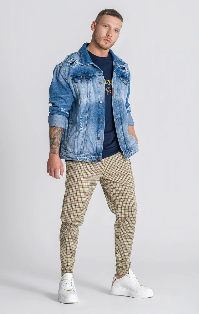 Gianni Kavanagh Jeansová Pánská Bunda 4 Gianni Kavanagh Jeansová Pánská Bunda – Bild 4