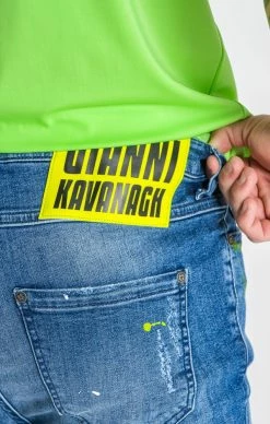 Gianni Kavanagh Medium Blue Torsion Skinny Jeans 9 Gianni Kavanagh Medium Blue Torsion Skinny Jeans -MIKINY Prodejní prodejna gianni kavanagh medium blue torsion skinny jeans 2