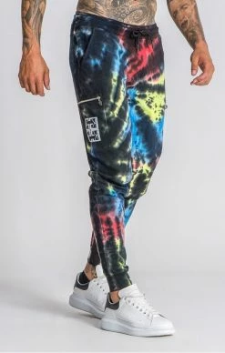 Gianni Kavanagh Barevné Tepláky 8 Gianni Kavanagh Barevné Tepláky -MIKINY Prodejní prodejna gianni kavanagh multicolor underground tie dye cargo pants 3