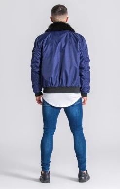 Gianni Kavanagh Navy Blue Vintage Coat -MIKINY Prodejní prodejna gianni kavanagh navy blue vintage coat 6