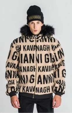 Gianni Kavanagh Pánská Béžová Bunda Beige Bronx Sherpa Jacket 7 Gianni Kavanagh Pánská Béžová Bunda Beige Bronx Sherpa Jacket -MIKINY Prodejní prodejna gianni kavanagh panska bezova bunda beige bronx sherpa jacket 2