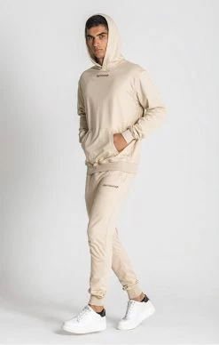 Gianni Kavanagh Pánská Béžová Mikina Essential Micro -MIKINY Prodejní prodejna gianni kavanagh panska bezova mikina essential micro 2