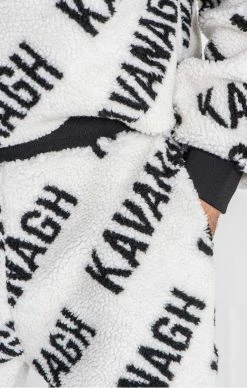 Gianni Kavanagh Pánská Bílá Mikina Bronx Sherpa -MIKINY Prodejní prodejna gianni kavanagh panska bila mikina bronx sherpa 3
