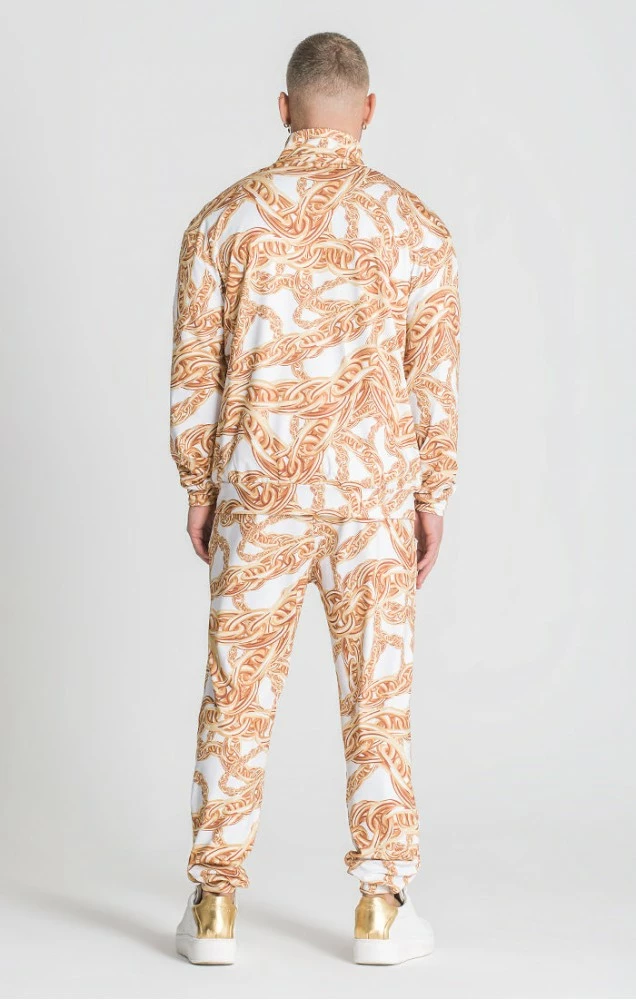 Gianni Kavanagh Pánská Bílo Zlatá Bunda Gold Treasure Jacket 4 Gianni Kavanagh Pánská Bílo Zlatá Bunda Gold Treasure Jacket – Bild 4