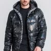 Gianni Kavanagh Pánská Černá Bunda Iceland Puffer Coat