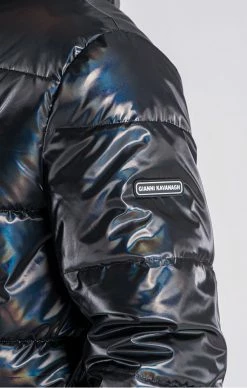 Gianni Kavanagh Pánská Černá Bunda Iceland Puffer Coat -MIKINY Prodejní prodejna gianni kavanagh panska cerna bunda iceland puffer coat 3