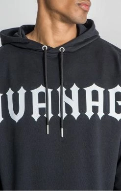 Gianni Kavanagh Pánská Černá Mikina Liberation Oversized -MIKINY Prodejní prodejna gianni kavanagh panska cerna mikina liberation oversized 3