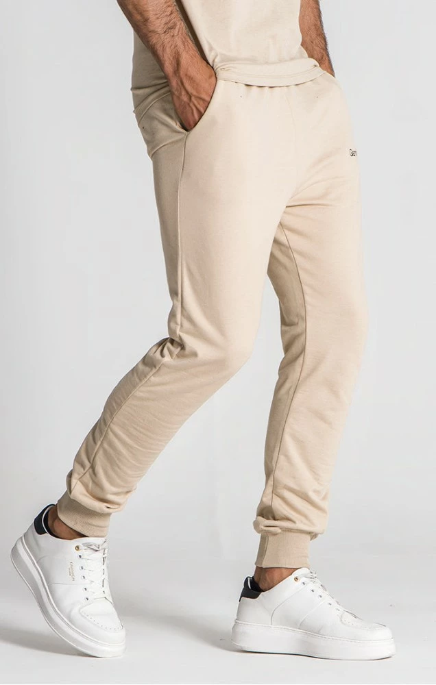 Gianni Kavanagh Pánské Béžové Tepláy Essential Micro 4 Gianni Kavanagh Pánské Béžové Tepláy Essential Micro – Bild 4