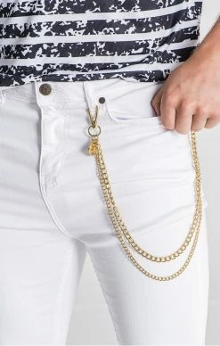 Gianni Kavanagh Pánské Bílé Jeany Disturbia -MIKINY Prodejní prodejna gianni kavanagh panske bile jeany disturbia 5