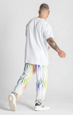 Gianni Kavanagh Pánské Bílé Tričko Holi KAVANAGH -MIKINY Prodejní prodejna gianni kavanagh panske bile tricko holi kavanagh 3