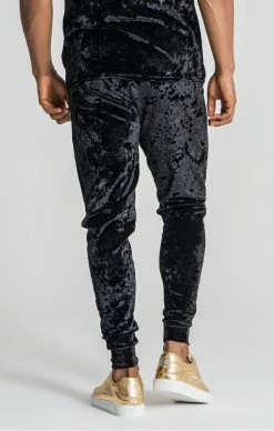 Gianni Kavanagh Pánské Černé Semišové Tepláky Brividi -MIKINY Prodejní prodejna gianni kavanagh panske cerne semisove teplaky brividi 3