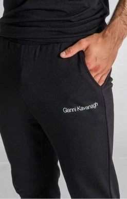 Gianni Kavanagh Pánské Černé Tepláy Essential Micro -MIKINY Prodejní prodejna gianni kavanagh panske cerne teplay essential micro 2