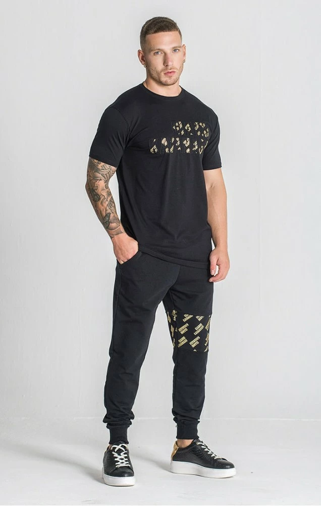 Gianni Kavanagh Pánské Černé Tričko Error GK 2 Gianni Kavanagh Pánské Černé Tričko Error GK – Bild 2