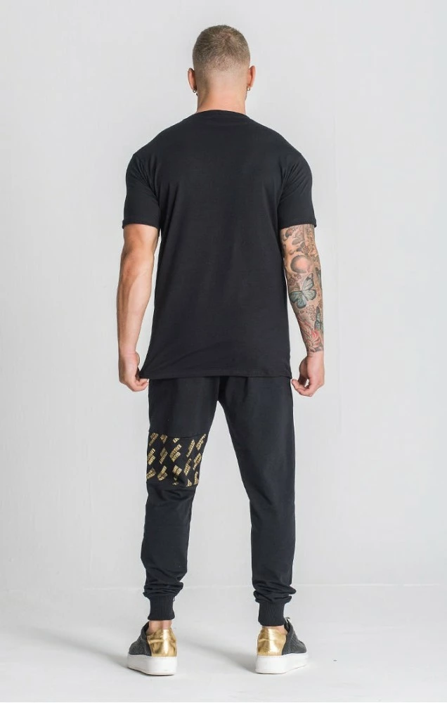 Gianni Kavanagh Pánské Černé Tričko Error GK 4 Gianni Kavanagh Pánské Černé Tričko Error GK – Bild 4