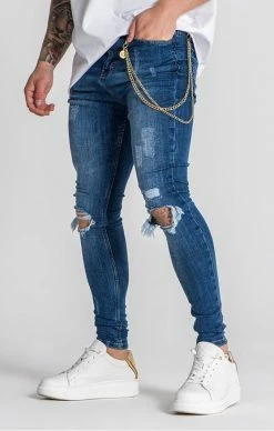 Gianni Kavanagh Pánské Modré Jeany Dark Blue Treasure 7 Gianni Kavanagh Pánské Modré Jeany Dark Blue Treasure -MIKINY Prodejní prodejna gianni kavanagh panske modre jeany dark blue treasure 1