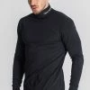 Gianni Kavanagh Pánský Černý Rolák Essence Turtleneck