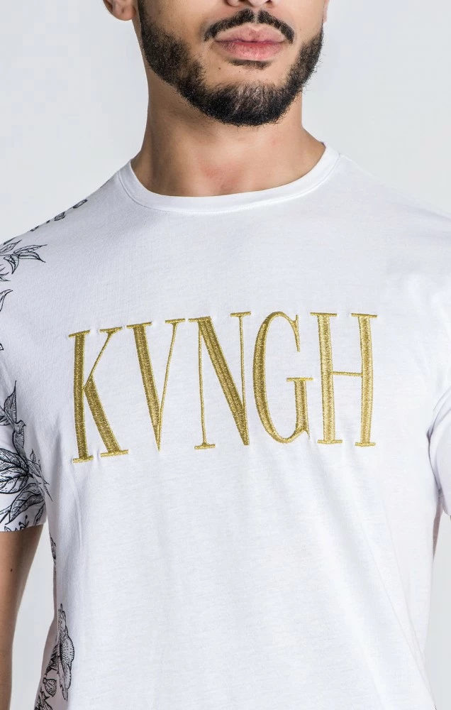 Gianni Kavanagh Bílé Pánské Triko 2 Gianni Kavanagh Bílé Pánské Triko – Bild 2