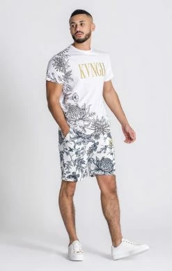 Gianni Kavanagh Bílé Pánské Triko 6 Gianni Kavanagh Bílé Pánské Triko -MIKINY Prodejní prodejna gianni kavanagh white breeze tee 2