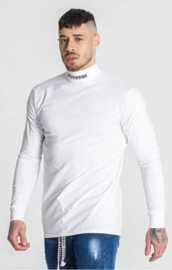 Gianni Kavanagh Pánský Bílý Rolák Turtleneck