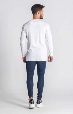 Gianni Kavanagh Bílé Triko S Dlouhým Rukávem 8 Gianni Kavanagh Bílé Triko S Dlouhým Rukávem -MIKINY Prodejní prodejna gianni kavanagh white core long sleeve ribbed tee 3