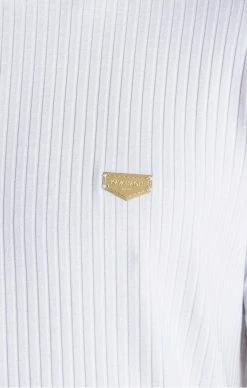 Gianni Kavanagh White Core Ribbed Tee -MIKINY Prodejní prodejna gianni kavanagh white core ribbed tee 1