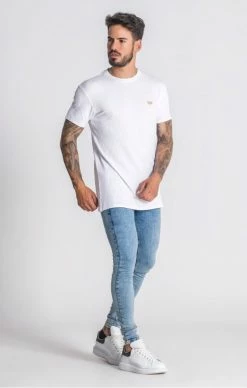 Gianni Kavanagh White Core Ribbed Tee -MIKINY Prodejní prodejna gianni kavanagh white core ribbed tee 2