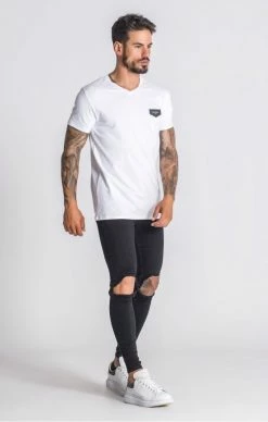 Gianni Kavanagh White Core "V" Neck Tee 6 Gianni Kavanagh White Core "V" Neck Tee -MIKINY Prodejní prodejna gianni kavanagh white core v neck tee 2