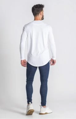 Gianni Kavanagh White Diamond Long Sleeve Tee -MIKINY Prodejní prodejna gianni kavanagh white diamond long sleeve tee 3