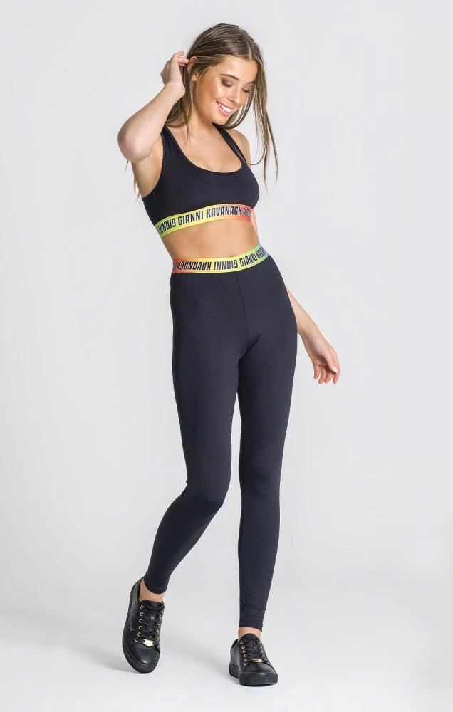 Gianni Kavanagh Černý Torsion Crop Top 3 Gianni Kavanagh Černý Torsion Crop Top – Bild 3