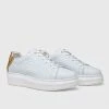Gianni Kavanagh White Gold Upscale Sneakers