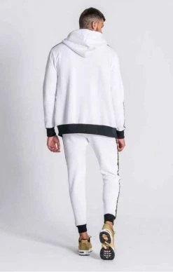 Gianni Kavanagh White Hoodie Jacket With GK Gold Lurex Ribbon 9 Gianni Kavanagh White Hoodie Jacket With GK Gold Lurex Ribbon -MIKINY Prodejní prodejna gianni kavanagh white hoodie jacket with gk gold lurex ribbon 4