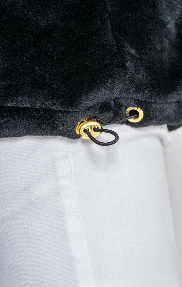 Gianni Kavanagh Pánská Černá Mikina Chicago Sherpa 4 Gianni Kavanagh Pánská Černá Mikina Chicago Sherpa – Bild 4