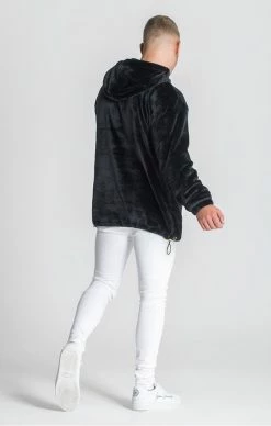 Gianni Kavanagh Pánská Černá Mikina Chicago Sherpa 9 Gianni Kavanagh Pánská Černá Mikina Chicago Sherpa -MIKINY Prodejní prodejna gianni kavanagh white mirror hoodie jacket 1 8