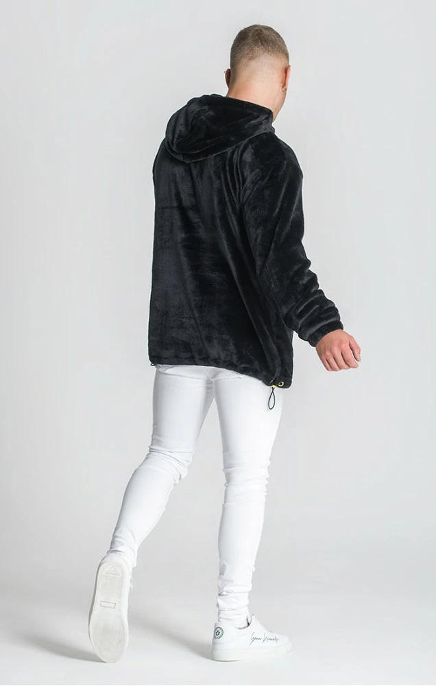 Gianni Kavanagh Pánská Černá Mikina Chicago Sherpa 5 Gianni Kavanagh Pánská Černá Mikina Chicago Sherpa – Bild 5