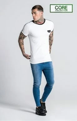 Gianni Kavanagh White Tee With GK Ribbon -MIKINY Prodejní prodejna gianni kavanagh white tee with gk ribbon 2