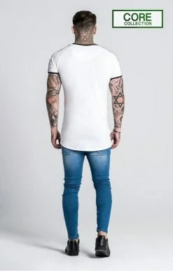 Gianni Kavanagh White Tee With GK Ribbon -MIKINY Prodejní prodejna gianni kavanagh white tee with gk ribbon 3