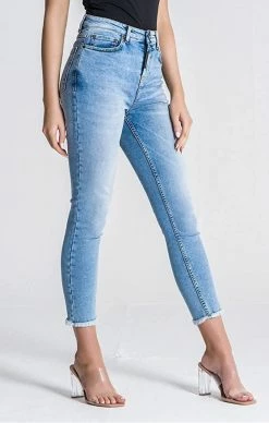 Gianni Kavanagh Dámské Světle Modré Core Skinny Jeany