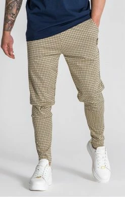 Gianni Kavanagh Béžové Pánské Kalhoty